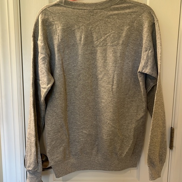 NWOT Peanuts Snoopy and Woodstock Dance Party Sweatshirt Gray Size S - Picture 4 of 6